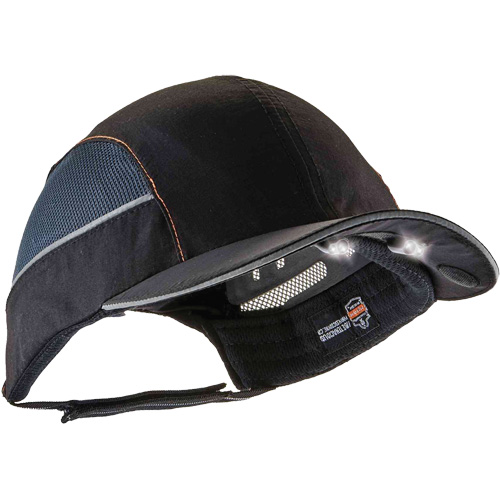 Casquette &agrave; bord long avec &eacute;clairage DEL Skullerz 8960, Noir D. Morneault & Fils