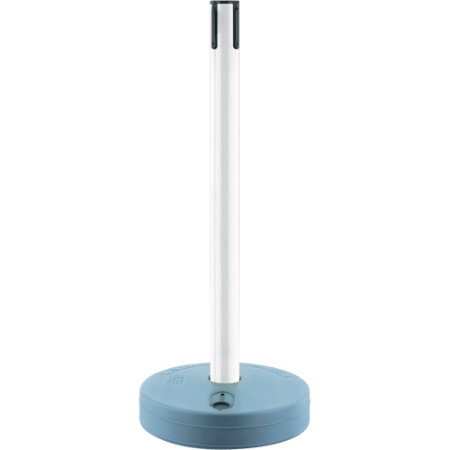 Outdoor TensaBarrier&reg; - Receiver Posts, 37" High, White D. Morneault & Fils