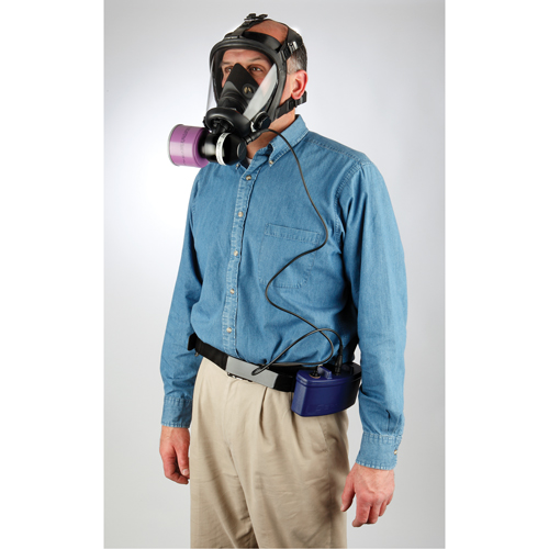 PR500 Series Face Mount PAPR, Facepiece Respirator, NiCd Battery D. Morneault & Fils