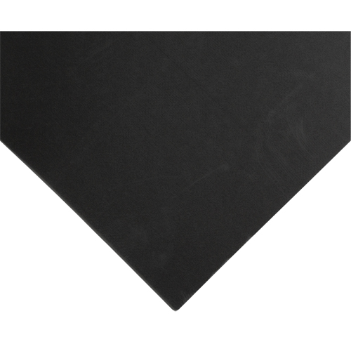 Tapis conducteur d'&eacute;lectricit&eacute; no 785, 3' la x 5' lo x 3/32" &eacute;p, PVC, Lisse, Noir D. Morneault & Fils