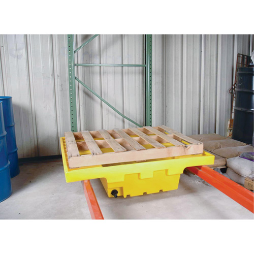 Ultra-Rack Sump&reg;, 51.5" L x 51.5" W x 12" H, 66 US gal. Capacity D. Morneault & Fils