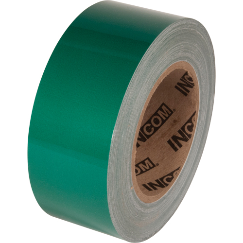 Ruban de marquage pour plancher Tuff Mark, 2" x 100', Polyester, Vert D. Morneault & Fils