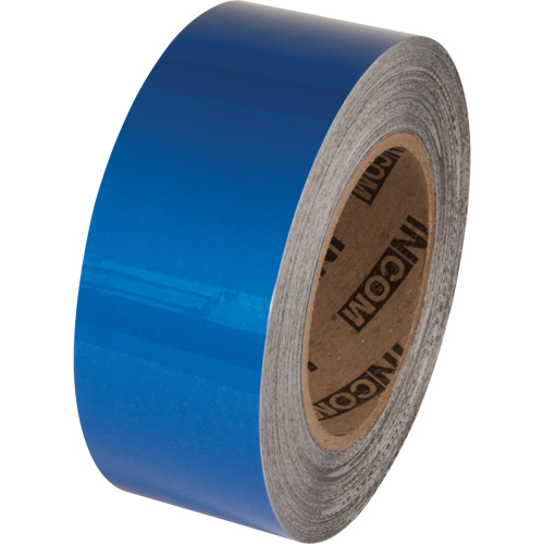 Ruban de marquage pour plancher Tuff Mark, 4" x 100', Polyester, Bleu D. Morneault & Fils