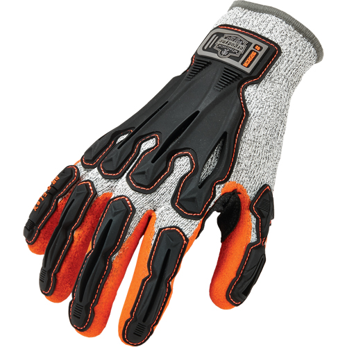 ProFlex&reg; 922CR Dorsal Impact Reducing Gloves, Small, Synthetic Palm, Knit Wrist Cuff D. Morneault & Fils
