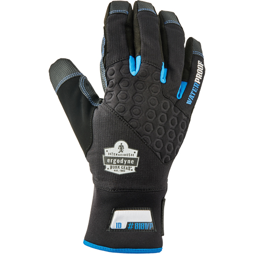 ProFlex&reg; 818WP Performance Thermal Waterproof Utility Gloves, Polyurethane Palm, Size Small D. Morneault & Fils