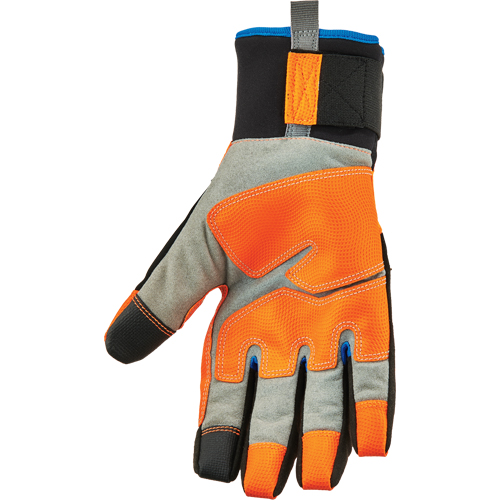 Gants utilitaires thermiques haute visibilit&eacute; performants et &eacute;tanches ProFlex 818WP, Paume Polyur&eacute;thane, Taille Petit D. Morneault & Fils