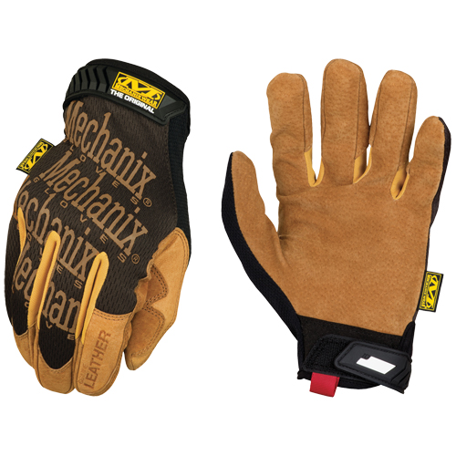 The Original&reg; Gloves, Small, Grain Leather Palm, Hook & Loop Cuff D. Morneault & Fils