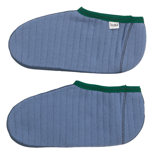 Rubber Boot Socks, Men's, X-Large, Blue/Green, Cotton/Fleece D. Morneault & Fils