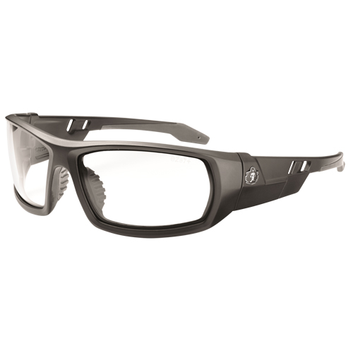 Lunettes de s&eacute;curit&eacute; Skullerz Odin, Lentille Transparent, Antibu&eacute;e/Anti-&eacute;gratignures, ANSI Z87+/R&eacute;pond ou surpasse la norme CSA Z94.3 D. Morneault & Fils