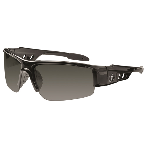 Lunettes de s&eacute;curit&eacute; Skullerz Dagr, Lentille Grise/fum&eacute;e, Anti-&eacute;gratignures, ANSI Z87+/R&eacute;pond ou surpasse la norme CSA Z94.3 D. Morneault & Fils