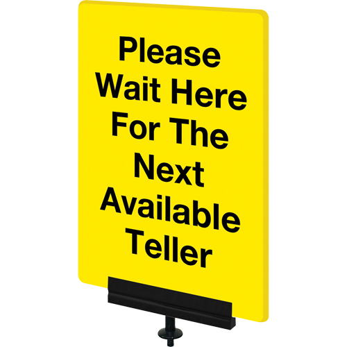 Sign Bracket for Portable Post, Black D. Morneault & Fils