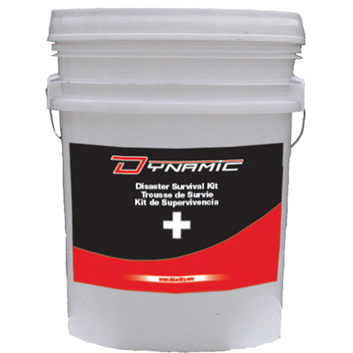 Dynamic Emergency Preparedness First Aid Kit, Class 1 Medical Device, Bucket D. Morneault & Fils