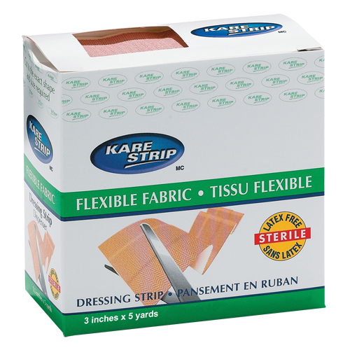Dynamic Elastic Dressing Bandage, Rectangular/Square, 180", Cloth/Fabric, Non-Sterile D. Morneault & Fils