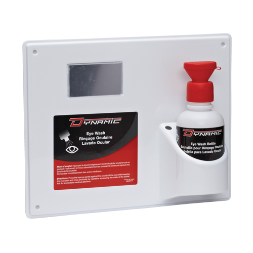 Dynamic Eyewash Station with Empty Bottles, Single D. Morneault & Fils