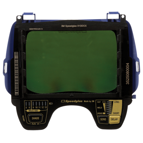 Filtre auto-assombrissant Speedglas 9100XXi, 4-1/5" la x 2-4/5" h Champ de vision, Pour utilisation avec Masques de soudage de s&eacute;rie 9100 D. Morneault & Fils