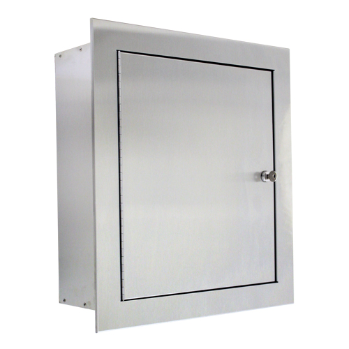 Recessed Stainless Steel Valve Cabinet D. Morneault & Fils