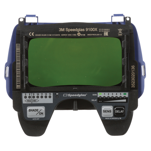 Speedglas Auto-Darkening Filter 9100X, 4-2/10"W x 2-1/10" H Viewing Area, For Use With Series 9100 D. Morneault & Fils