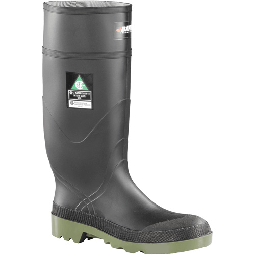 Bottes Petrolia, Caoutchouc, Embout Acier, Pointure 7 D. Morneault & Fils