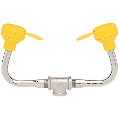 Ensemble de pommeaux doubles pour douche oculaire de s&eacute;rie 400 D. Morneault & Fils