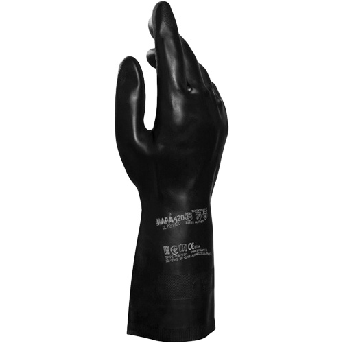 Gants Technic NS-420, Taille 6/T-petit, 12,5" lo, Latex/N&eacute;opr&egrave;ne, Doublure en Ouat&eacute;e, 30 mils D. Morneault & Fils