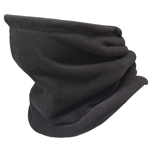 5504 3-in-1 Neck Warmer, Black, Fleece D. Morneault & Fils