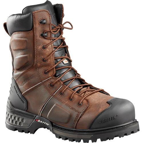 Monster Boots, Leather, Size 7, Impermeable D. Morneault & Fils