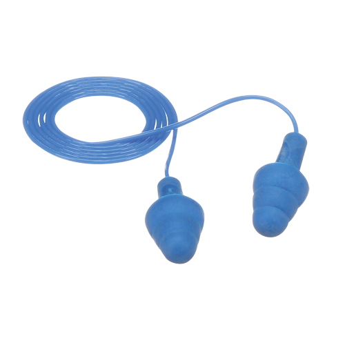 Bouchons d'oreilles d&eacute;tectables E-A-Rsoft UltraFit, Avec cordon, R&eacute;gulier, Vrac - Sac en poly, NRR dB 25 D. Morneault & Fils