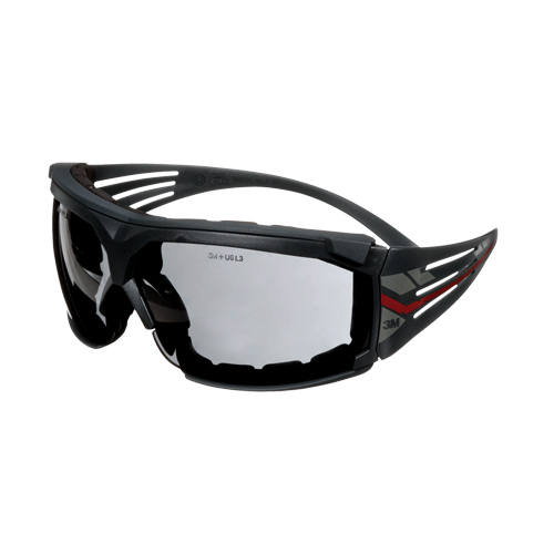SecureFit 600 Series Safety Glasses with Gasket, Grey Lens, Anti-Fog, ANSI Z87+/Meets/Exceeds CSA Z94.3 D. Morneault & Fils