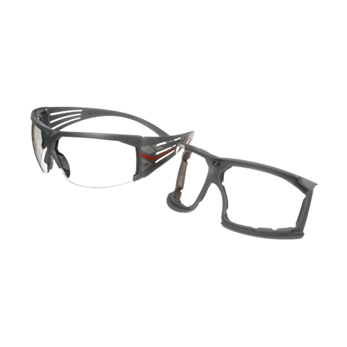 SecureFit 600 Series Safety Glasses with Gasket, Grey/Indoor/Outdoor Lens, Anti-Fog, ANSI Z87+/Meets/Exceeds CSA Z94.3 D. Morneault & Fils