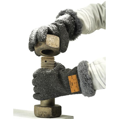 ActivArmr&reg; 97-674 Extreme Cold Gloves, 12/3X-Large, PVC Coating, Cotton Shell D. Morneault & Fils