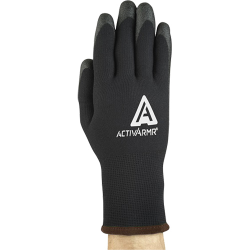 Gants thermiques ActivArmr 97-631 pour un usage moyen, 7/Petit, R&ecirc;vetement Mousse de PVC, Calibre 10, Enveloppe en Nylon D. Morneault & Fils