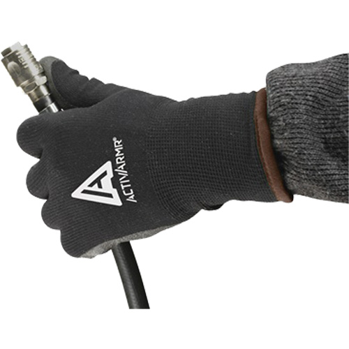 Gants thermiques ActivArmr 97-631 pour un usage moyen, 7/Petit, R&ecirc;vetement Mousse de PVC, Calibre 10, Enveloppe en Nylon D. Morneault & Fils