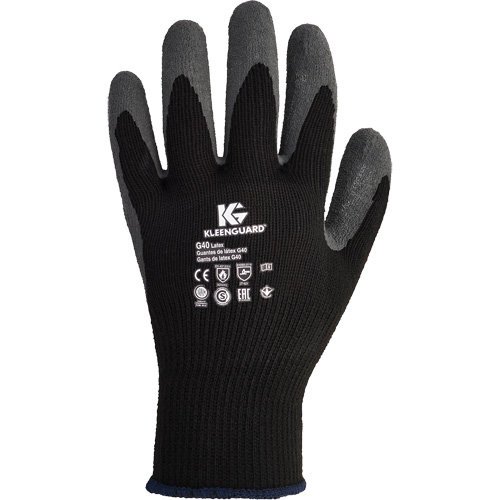KleenGuard G40 Multi-Purpose Gloves, 7/Small, Rubber Latex Coating, 10 Gauge, Polyester/Cotton Shell D. Morneault & Fils