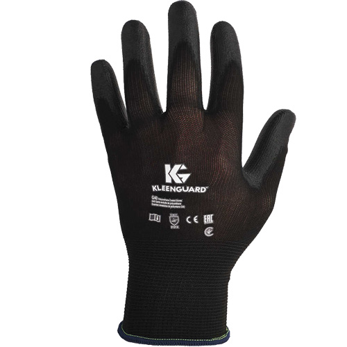 KleenGuard G40 Coated Gloves, 8/Medium, Polyurethane Coating, Nylon Shell D. Morneault & Fils