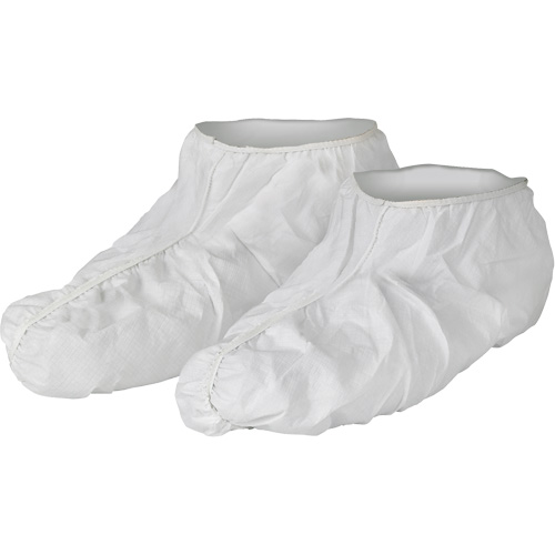 Couvre-chaussure KleenGuard A40, Taille unique, Microporeux, Blanc D. Morneault & Fils