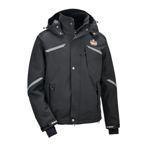 Manteau thermique N-Ferno 6466, Hommes, Petit, Noir D. Morneault & Fils