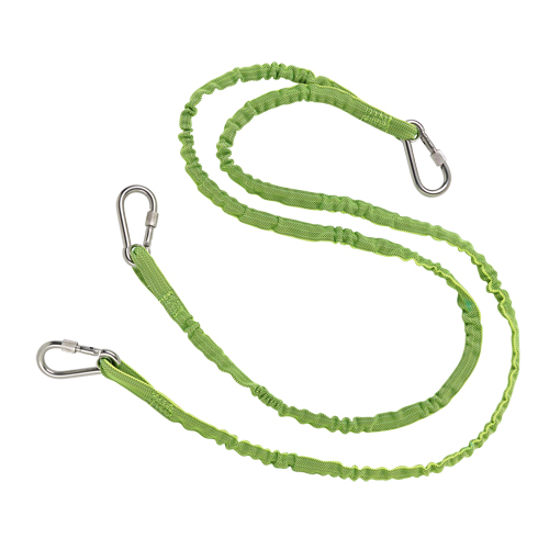 Longe porte-outils double Squids 3311, Tendeur, Mousqueton triple D. Morneault & Fils