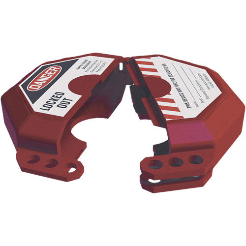Dispositif de verrouillage de robinet Stopout, Type Vanne D. Morneault & Fils