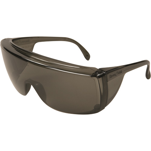 Lunettes de s&eacute;curit&eacute; s&eacute;rie 1400 Veratti Tuff Spec, Lentille Grise/fum&eacute;e, ANSI Z87+/R&eacute;pond ou surpasse la norme CSA Z94.3 D. Morneault & Fils