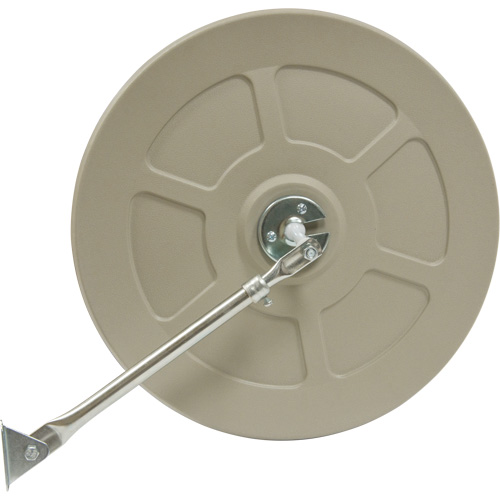 Convex Mirror with Telescopic Arm, Indoor/Outdoor, 12" Diameter D. Morneault & Fils