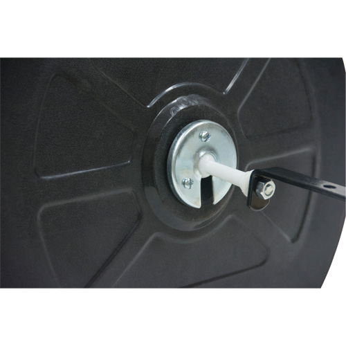 Miroir convexe rectangulaire/rond avec support, 12" h x 18" la, Int&eacute;rieur/Ext&eacute;rieur D. Morneault & Fils