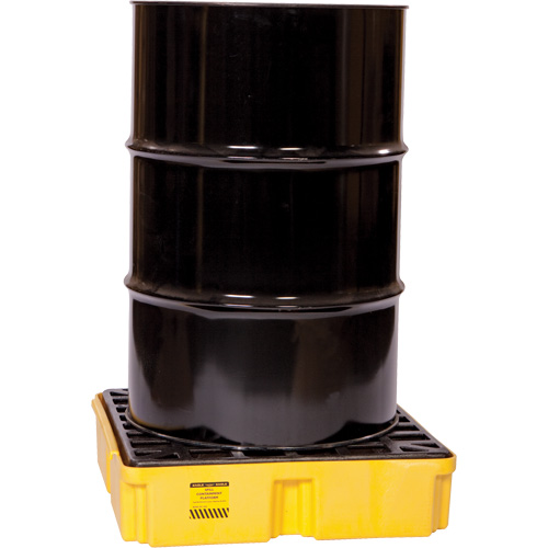 Modular Spill Platform, 15 US gal. Spill Capacity, 26" x 26.25" x 6.5" D. Morneault & Fils