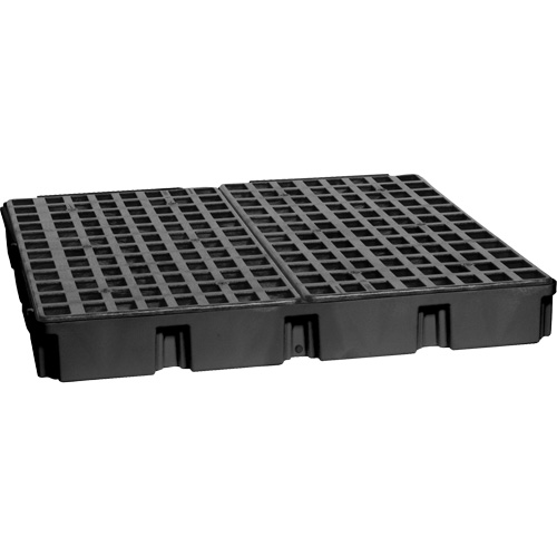 Modular Spill Platform, 60.5 US gal. Spill Capacity, 51.5" x 51.5" x 6.5" D. Morneault & Fils