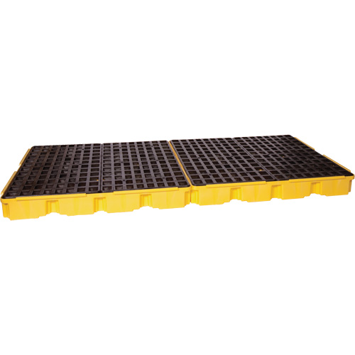Plateforme de d&eacute;versement modulaire, Capacit&eacute; de d&eacute;versement 121 gal. US, 51,5'' x 103" x 6,5" D. Morneault & Fils