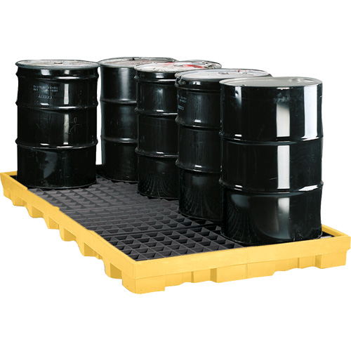 Plateforme de d&eacute;versement modulaire, Capacit&eacute; de d&eacute;versement 121 gal. US, 51,5'' x 103" x 6,5" D. Morneault & Fils