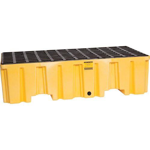 Spill Containment Pallet, 66 US gal. Spill Capacity, 26.25" x 51" x 13.75" D. Morneault & Fils