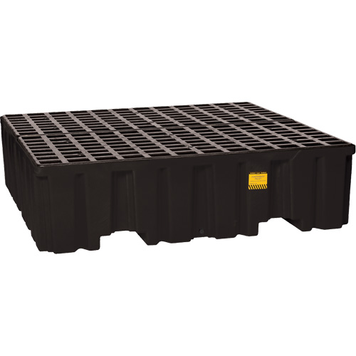 Spill Containment Pallet, 132 US gal. Spill Capacity, 51" x 52.5" x 13.75" D. Morneault & Fils