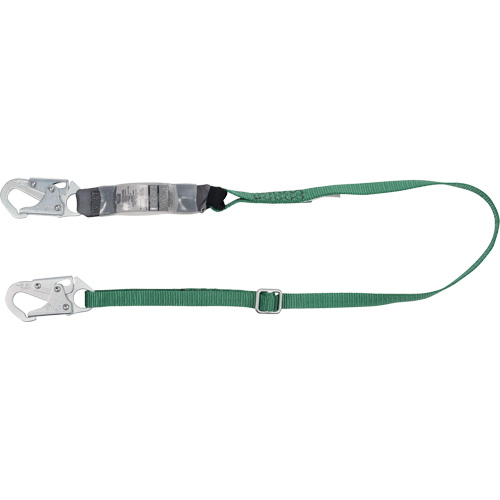 V-Series Lanyard, 6', Snap Hook Center, Snap Hook Leg Ends, Polyester D. Morneault & Fils
