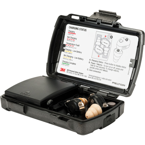 Trousse de bouchons d'oreilles Peltor Tactical TEP-100 D. Morneault & Fils