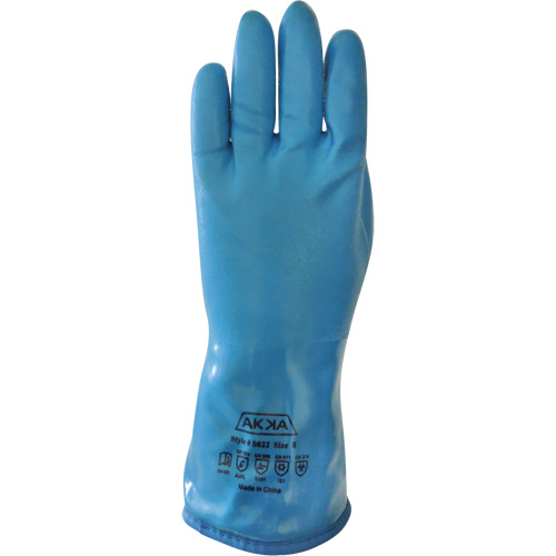 S022 Chemical-Resistant Gloves, Size 8, 11.8" L, PVC, Acrylic Inner Lining, Winter Weight D. Morneault & Fils